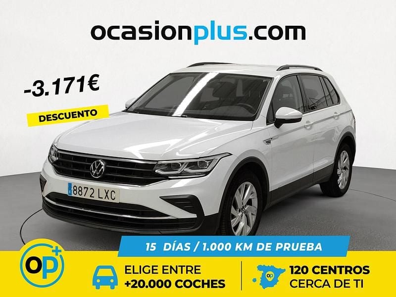 Usado VW Tiguan Life 150 CV (110 kW) 2022 Blanco SUV