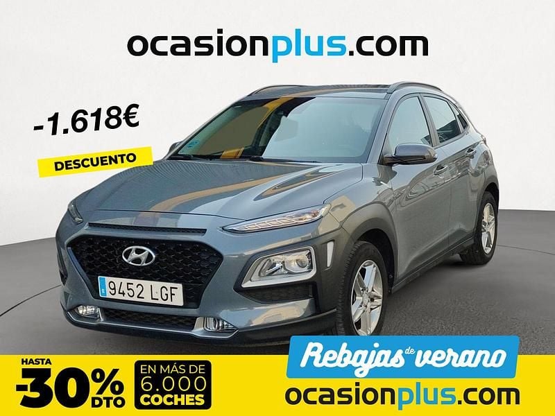 Gris Usado 2020 Hyundai Kona SUV | 17.800 € (Precio justo) - Imagen 1/4