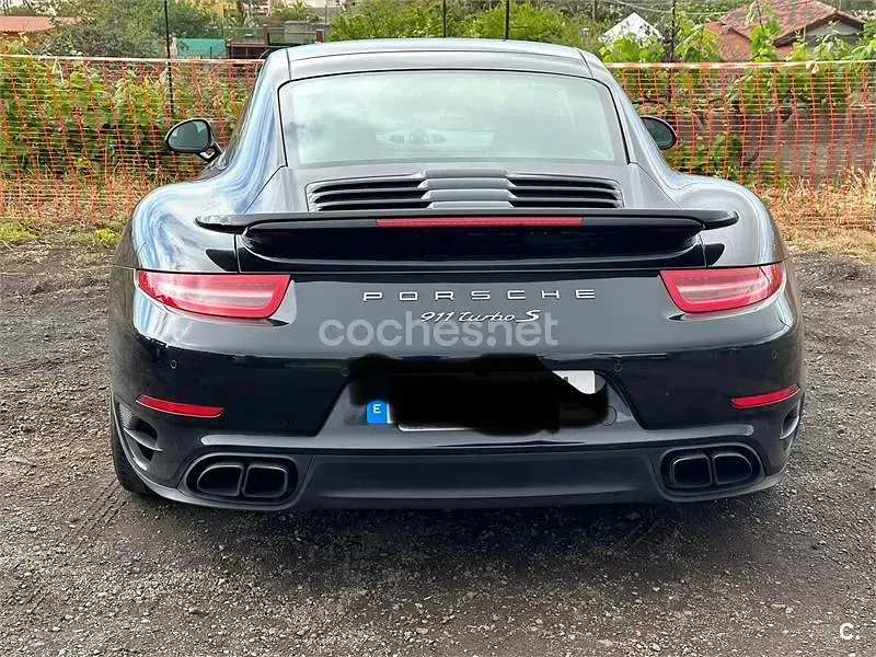 Usado Porsche 911 Turbo S 530 CV (389 kW) 2014 Negro Coupe