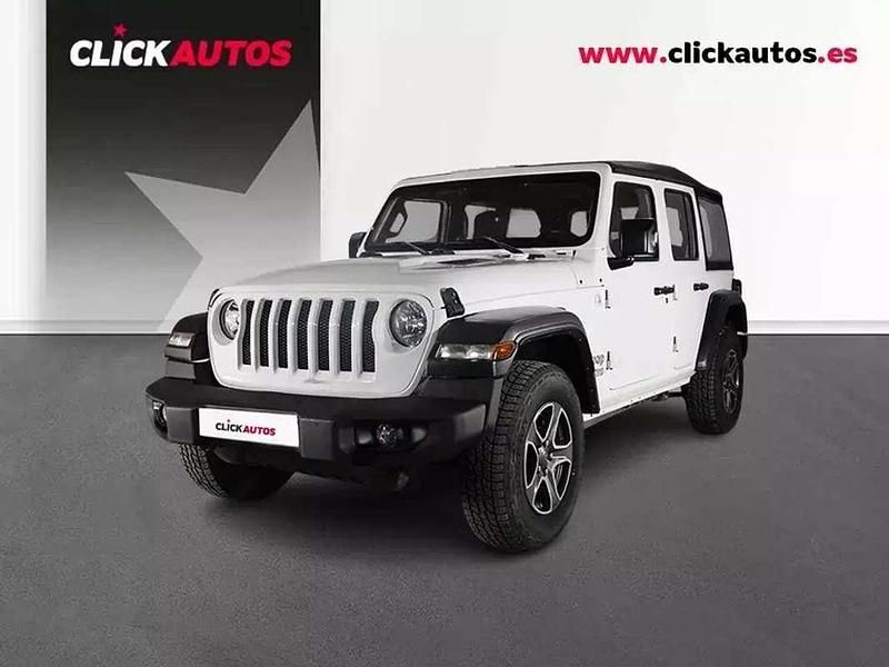 Blanco Usado 2019 Jeep Wrangler Sport SUV | 40.900 € - Imagen 1/4