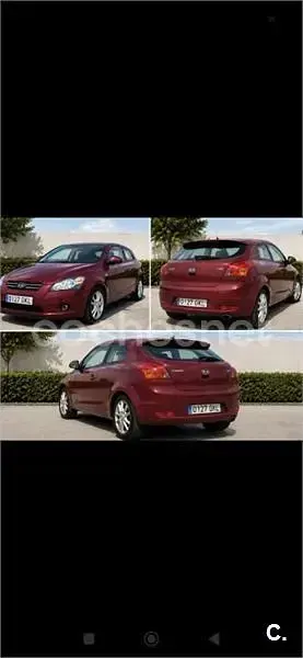 Usado Kia Ceed Active 115 CV (84 kW) 2009 Granate Utilitario