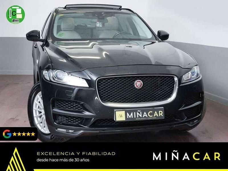 Negro Usado 2016 Jaguar F-Pace Prestige SUV | 18.890 € (Super precio) - Imagen 1/4