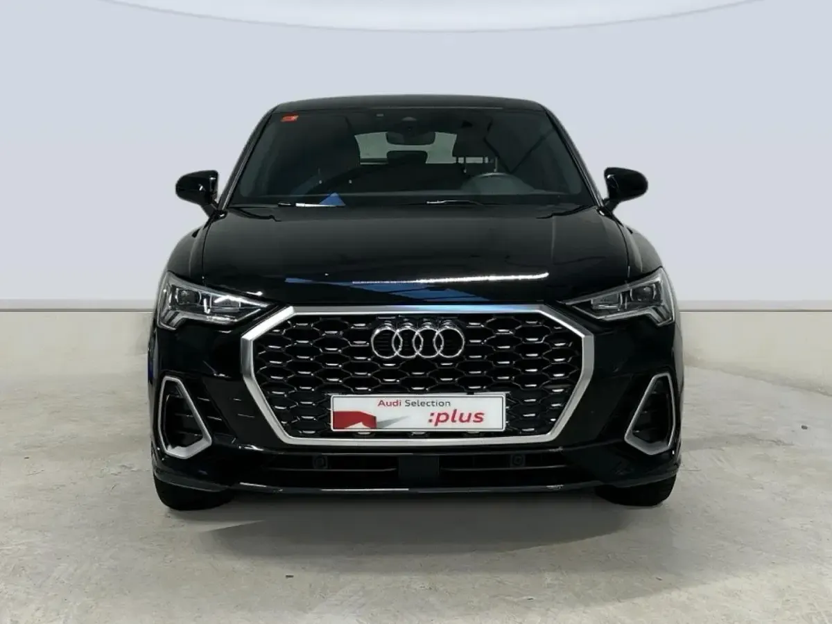Usado Audi Q3 Sportback S-Line 150 CV (110 kW) 2021 Negro SUV