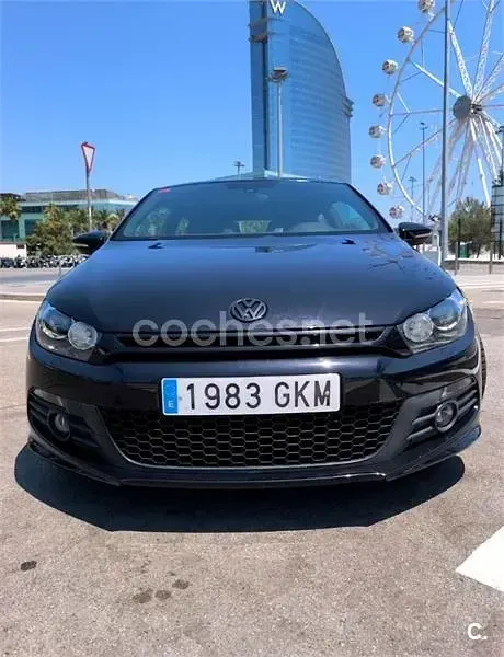 Usado VW Scirocco 200 CV (147 kW) 2009 Negro Coupe