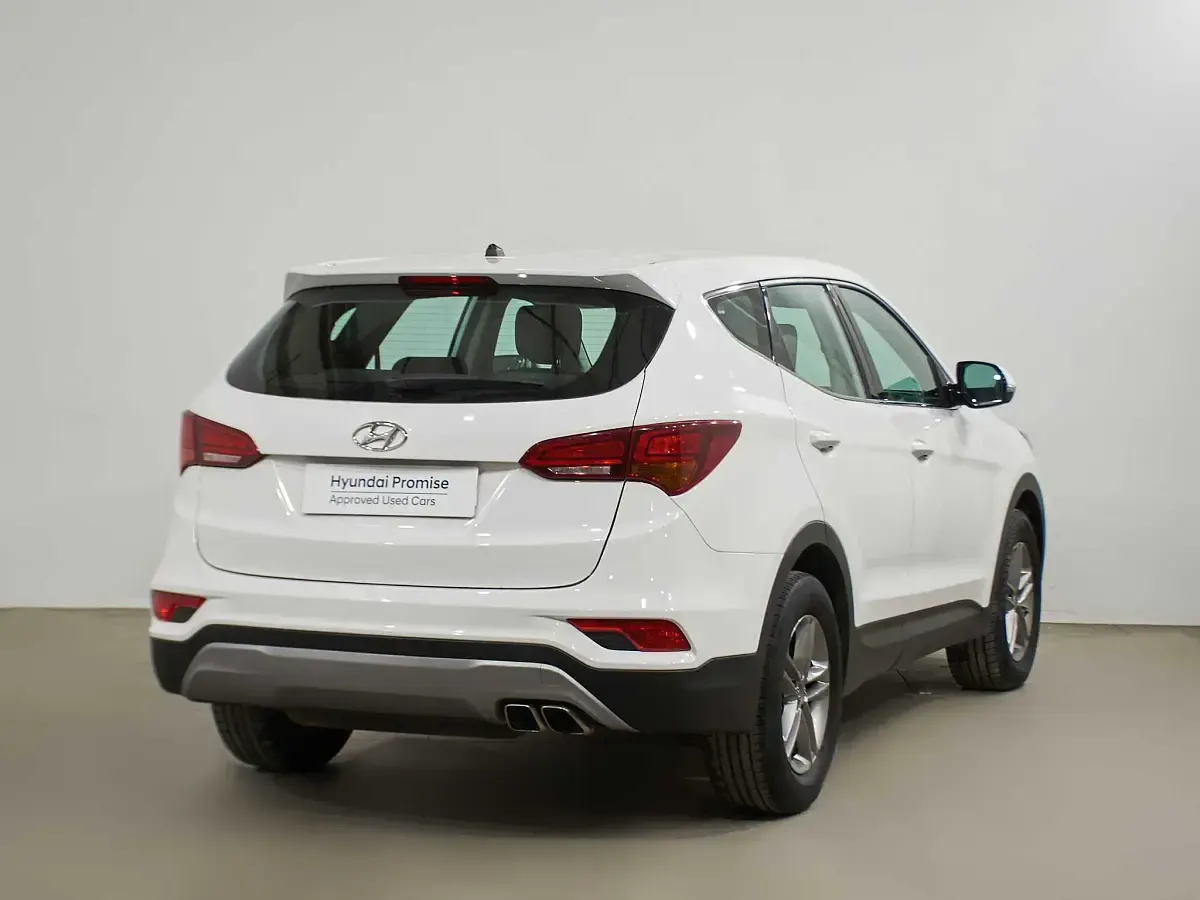 Usado Hyundai Santa Fe 150 CV (110 kW) 2018 Blanco SUV