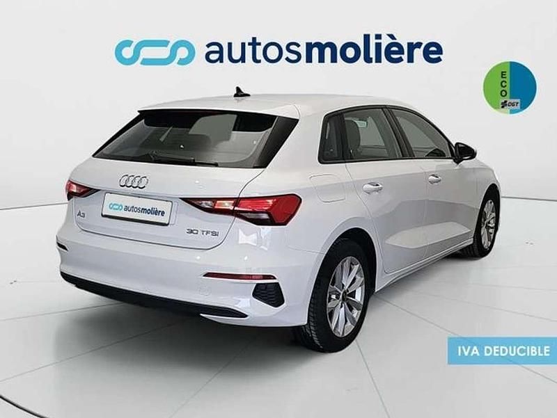 Usado Audi A3 Sportback S-Line 110 CV (80 kW) 2021 Blanco Utilitario