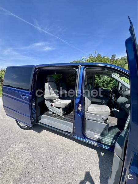 Käytetty Mercedes Viano 204 HP (150 kW) 2009 Sininen Tila-auto