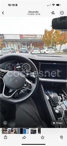 Negro Usado 2022 VW Touareg R-line SUV | 60.000 € (Caro) - Imagen 1/4