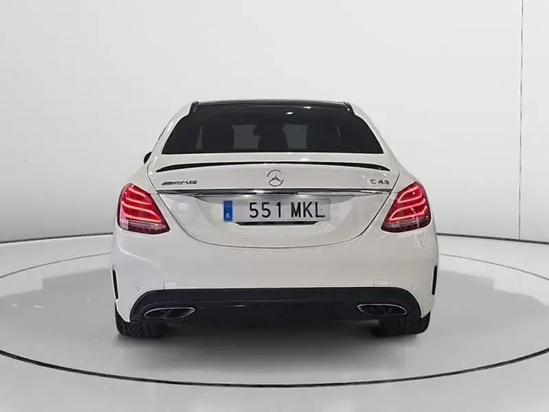 Usado Mercedes C43 AMG 367 CV (269 kW) 2017 Blanco Berlina