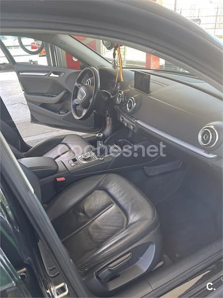 Usado Audi A3 S-Line 110 CV (80 kW) 2015 Negro Berlina