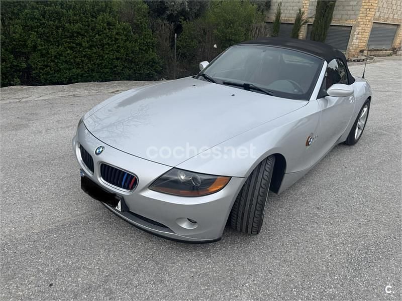 Usado BMW Z4 192 CV (141 kW) 2003 Gris / plata Descapotable