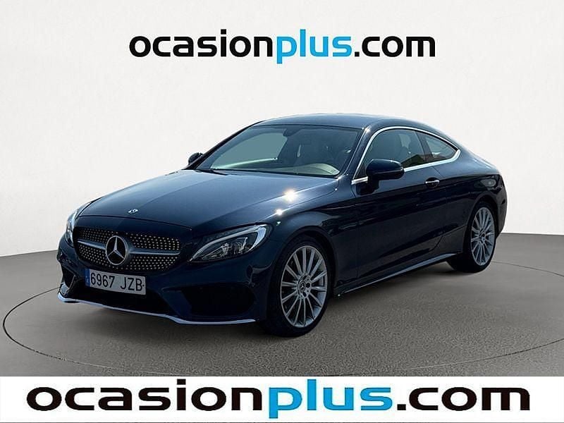 Azul Usado 2017 Mercedes C220 AMG Coupe | 22.090 € (Buen precio) - Imagen 1/4