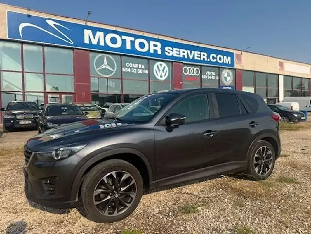 Usado Mazda CX-5 Style 150 CV (110 kW) 2015 Gris SUV