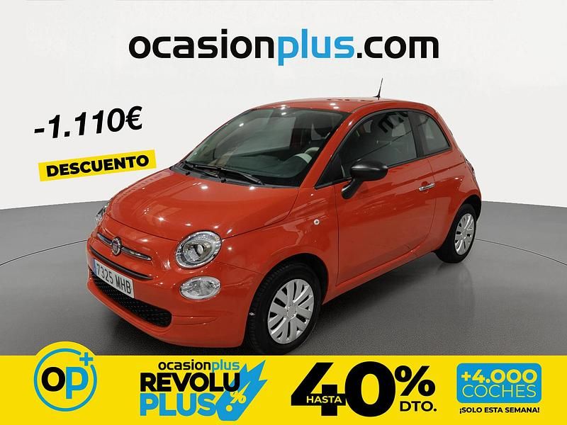 Usado Fiat 500 70 CV (51 kW) 2023 Naranja Utilitario