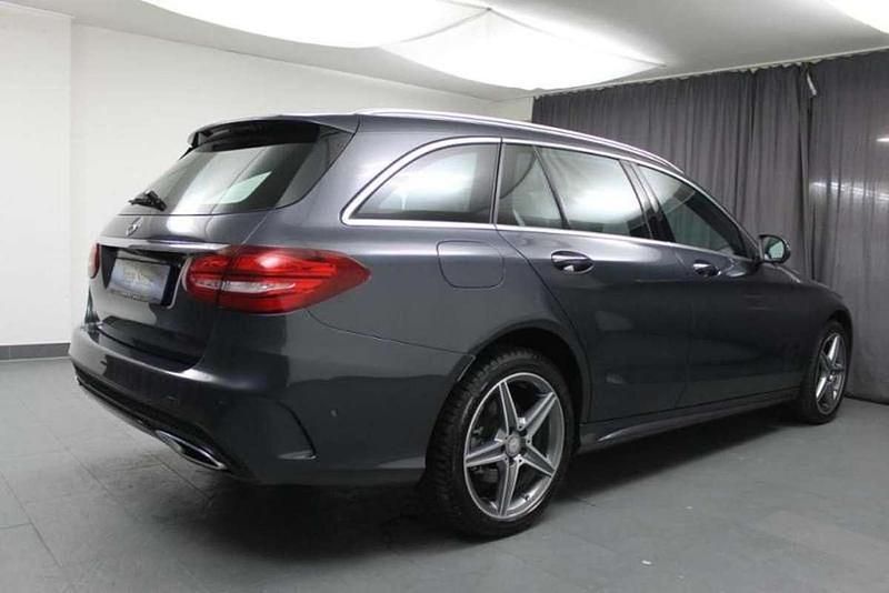 Usado Mercedes C250 AMG 204 CV (150 kW) 2016 Gris Familiar