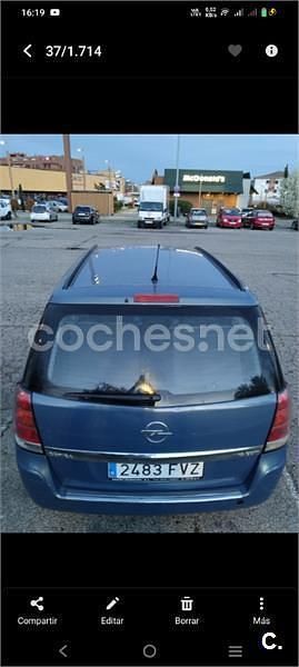 Usado Opel Zafira Cosmo 120 CV (88 kW) 2007 Azul Monovolumen