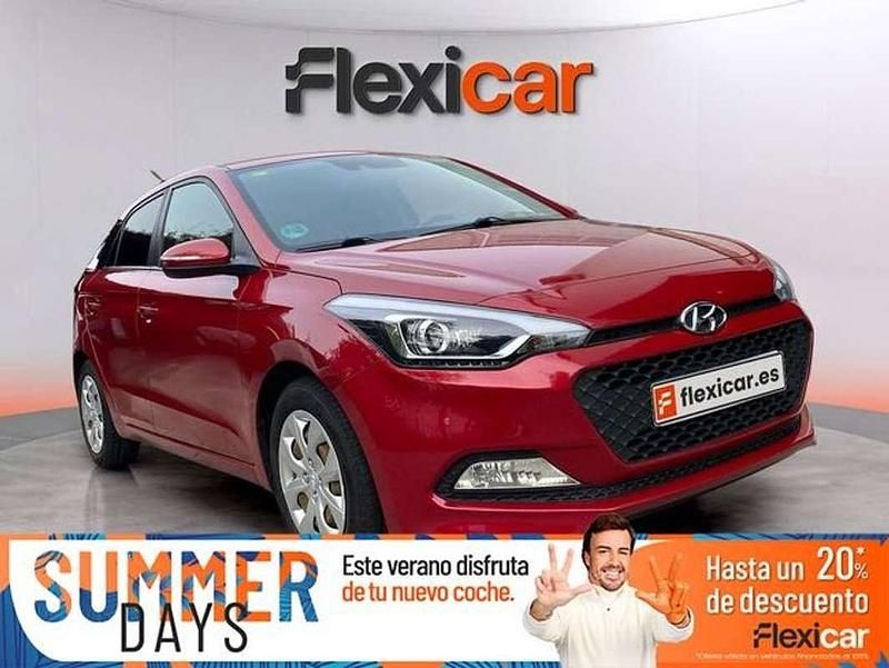Rojo Usado 2018 Hyundai i20 Berlina | 8490 € (Buen precio) - Imagen 1/4