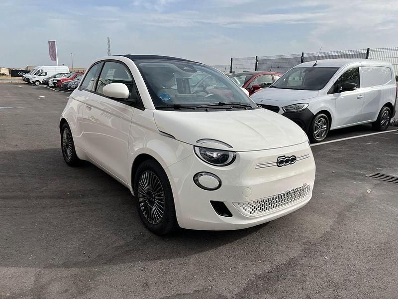 Blanco Usado 2022 Fiat 500e Icon Descapotable | 18.900 € (Precio justo) - Imagen 1/4