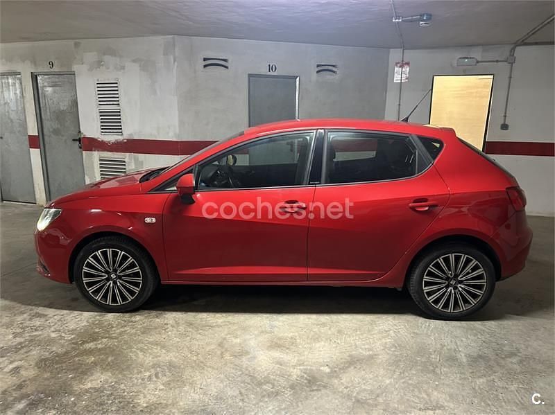 Brugt Seat Ibiza CONNECT 90 HK (66 kW) 2015 Rød Sedan