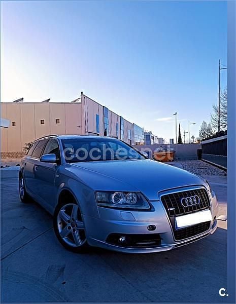 Gris / plata Usado 2008 Audi A6 Familiar | 6000 € (Precio justo) - Imagen 1/2