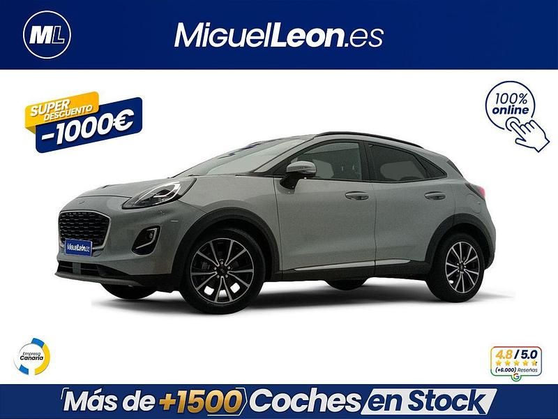 Gris / plata Usado 2021 Ford Puma Titanium SUV | 15.985 € (Precio justo) - Imagen 1/3