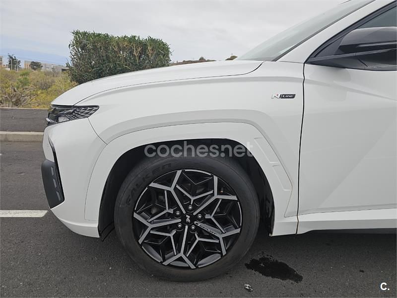Blanco Usado 2022 Hyundai Tucson N Line SUV | 25.500 € (Precio justo) - Imagen 1/4