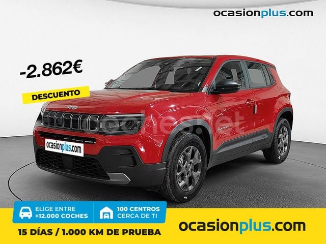 Rojo Nuevo 2025 Jeep Avenger Longitude SUV | 21.590 € (Precio justo) - Imagen 1/4