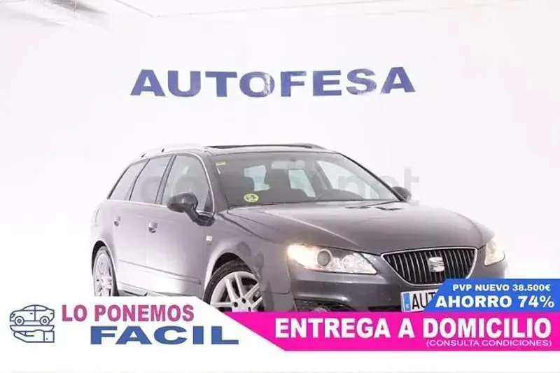 Usado Seat Exeo Sport 170 CV (125 kW) 2011 Negro Familiar