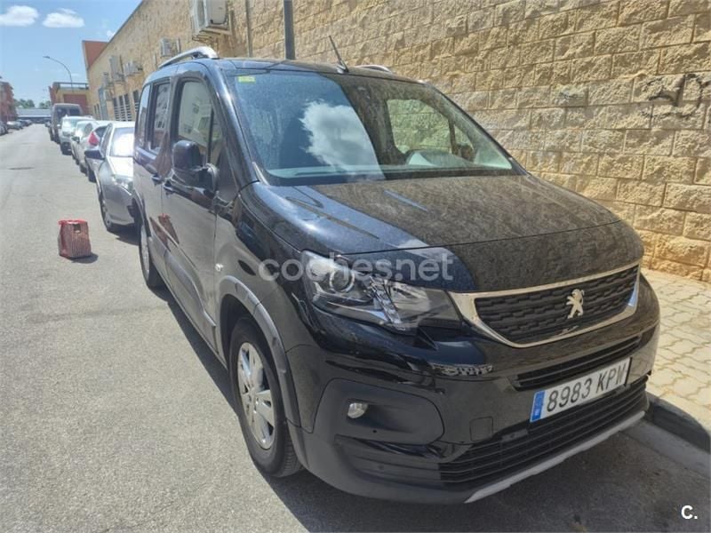 Negro Usado 2018 Peugeot Rifter Allure Monovolumen | 16.400 € (Buen precio) - Imagen 1/2