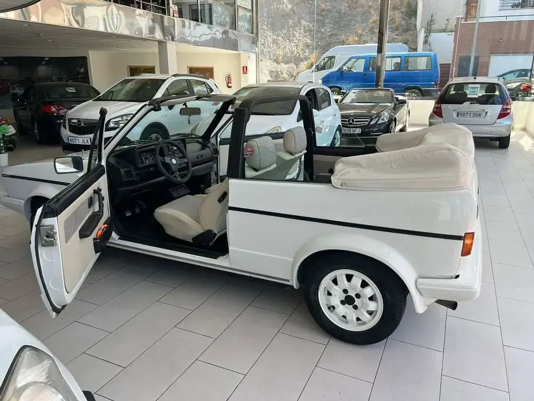 Usado VW Golf Cabriolet 1984 Blanco Descapotable