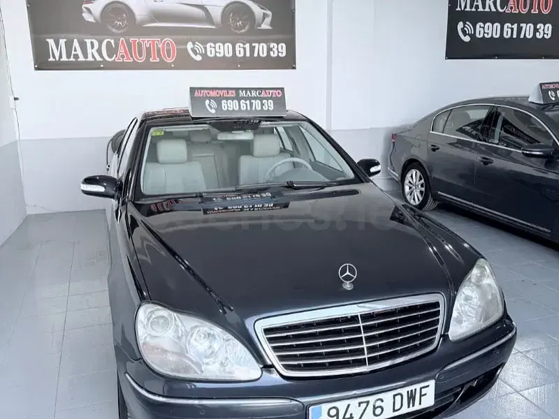 Usado Mercedes S320 204 CV (150 kW) 2005 Azul Berlina