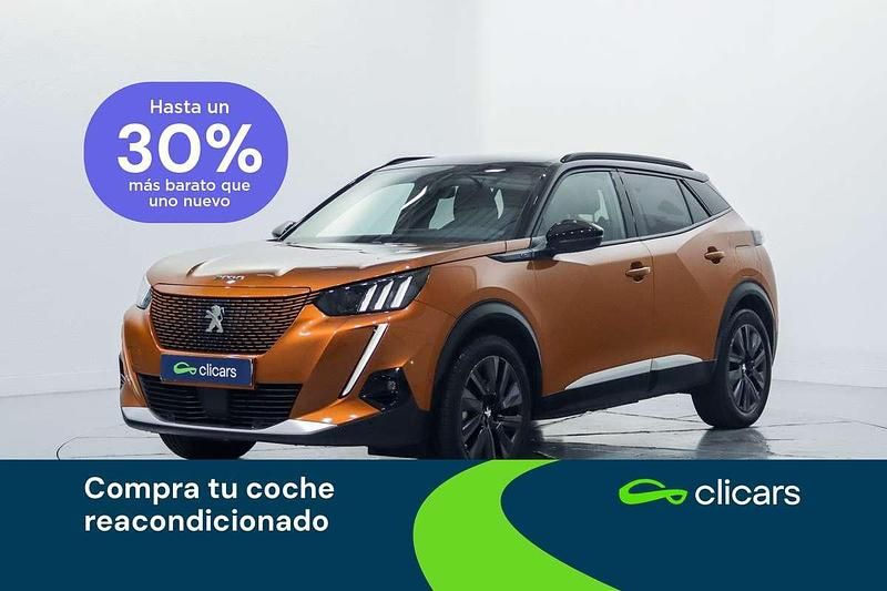 Naranja Usado 2021 Peugeot e-2008 GT SUV | 18.190 € (Precio justo) - Imagen 1/4
