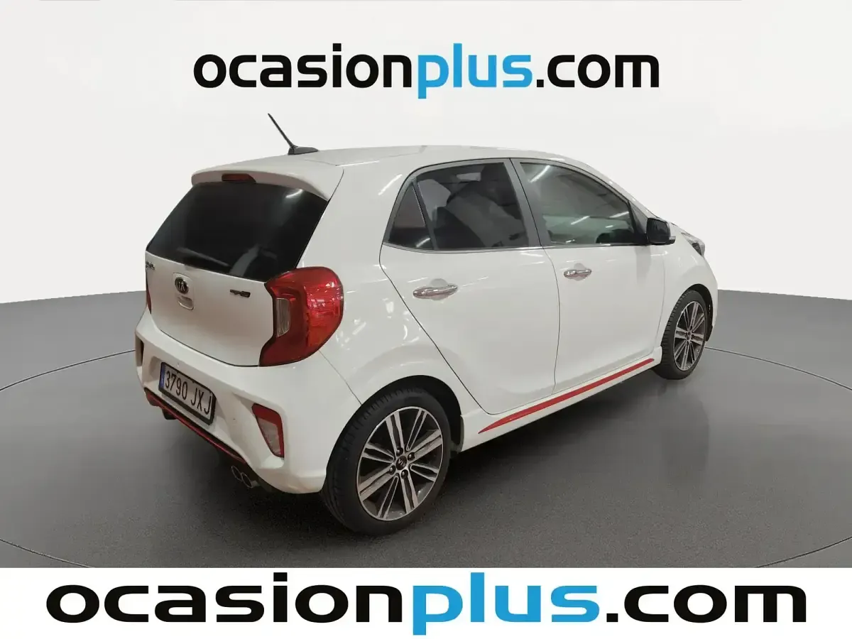Usado Kia Picanto GT-Line 84 CV (61 kW) 2017 Blanco Utilitario