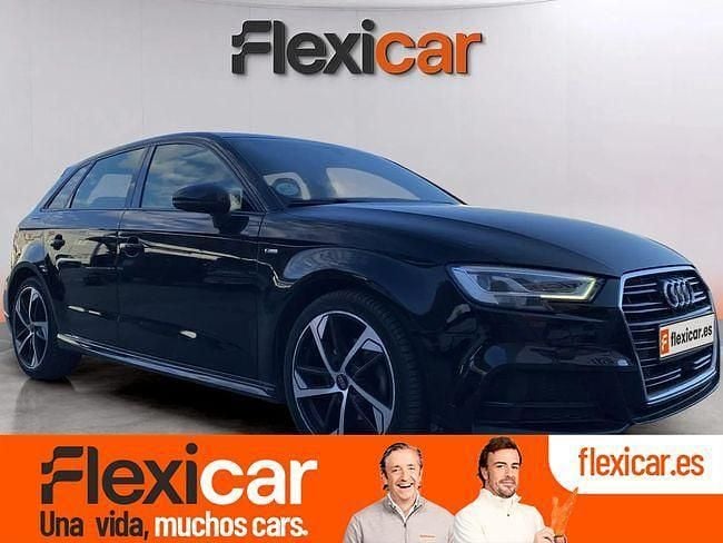 Usado Audi A3 150 CV (110 kW) 2020 Negro Berlina