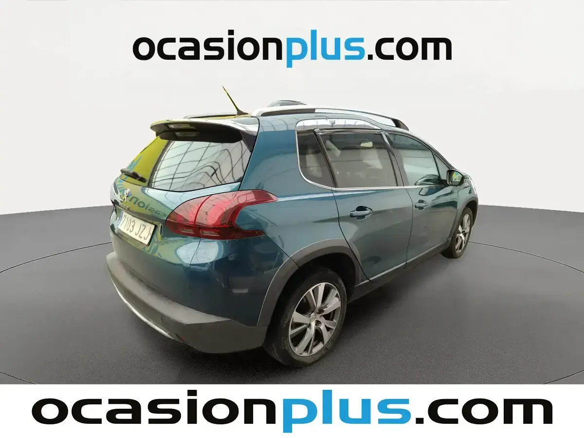 Usado Peugeot 2008 Allure 100 CV (73 kW) 2017 Azul SUV