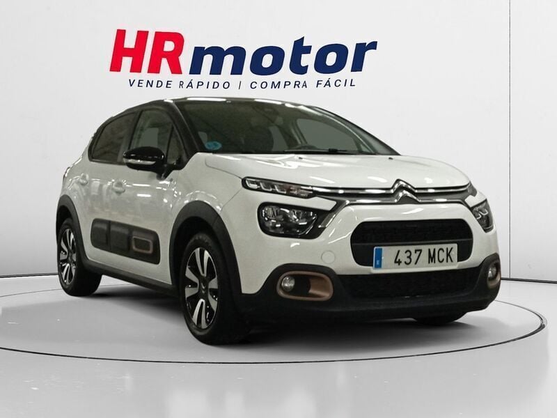Blanco Usado 2022 Citroën C3 PureTech Utilitario | 12.240 € (Precio justo) - Imagen 1/4