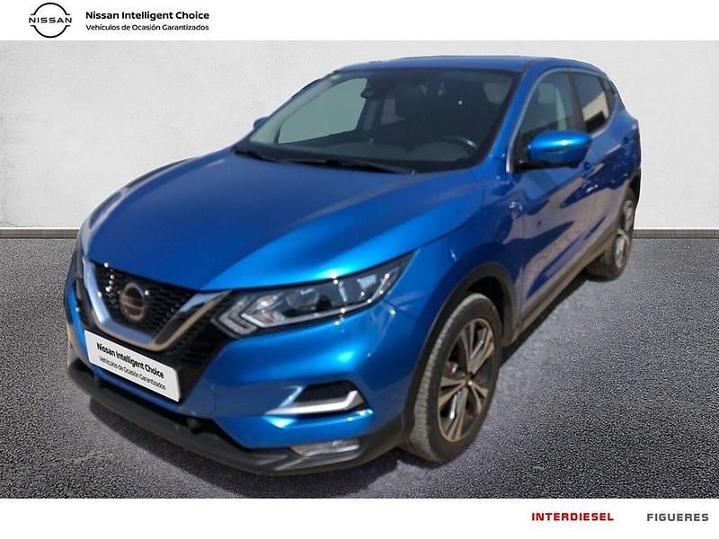 Azul vivid (metalizado) Usado 2018 Nissan Qashqai N-Connecta SUV | 14.900 € (Precio justo) - Imagen 1/4