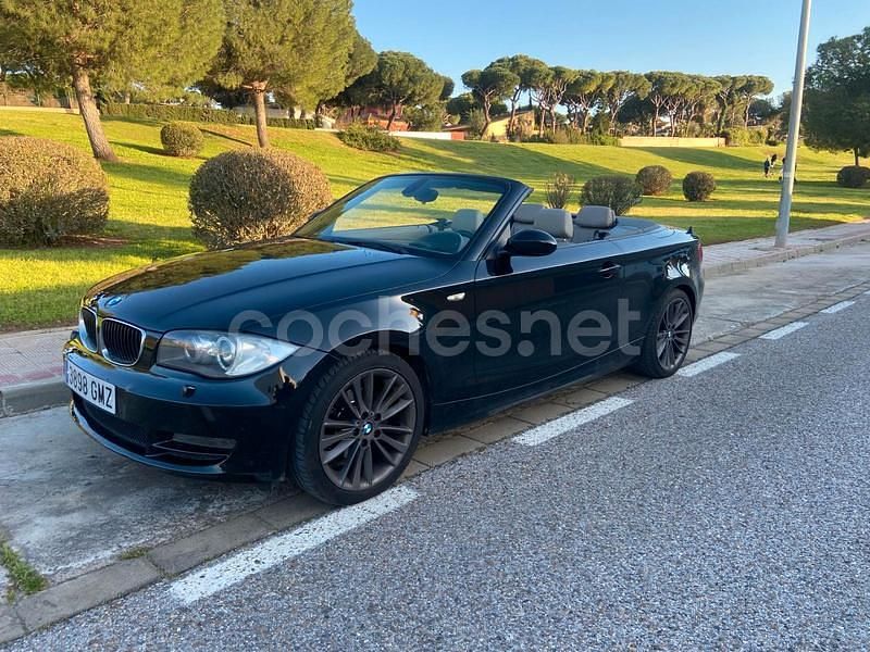 Usado BMW 120 Cabriolet 177 CV (130 kW) 2010 Negro Descapotable