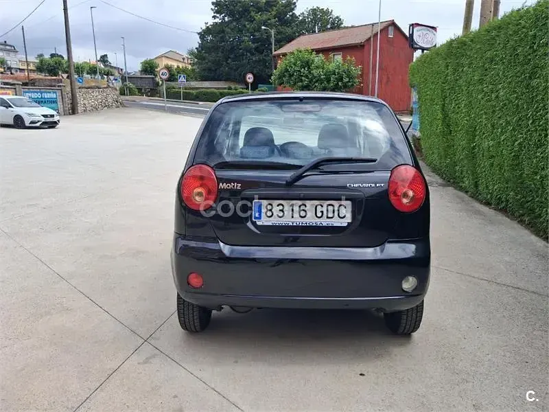 Usado Chevrolet Matiz 51 CV (37 kW) 2008 Negro Utilitario