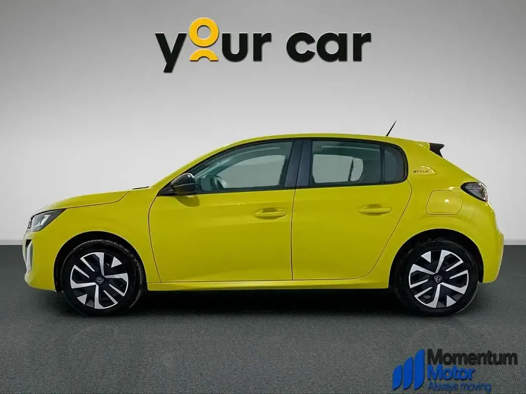 Usado Peugeot e-208 Style 114 kW (156 CV) 2026 Amarillo Utilitario