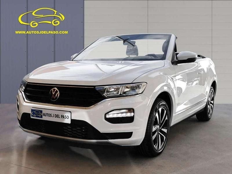 Blanco Usado 2021 VW T-Roc Cabriolet Style Descapotable | 18.900 € (Precio justo) - Imagen 1/4