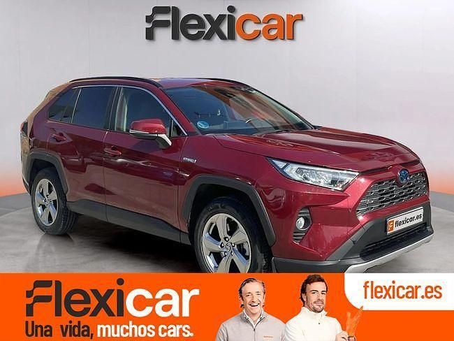 Rojo Usado 2021 Toyota RAV4 Hybrid Advance SUV | 34.990 € (Caro) - Imagen 1/4