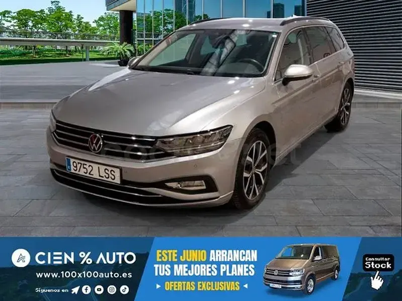 Usado VW Passat Executive 150 CV (110 kW) 2021 Gris / plata Familiar