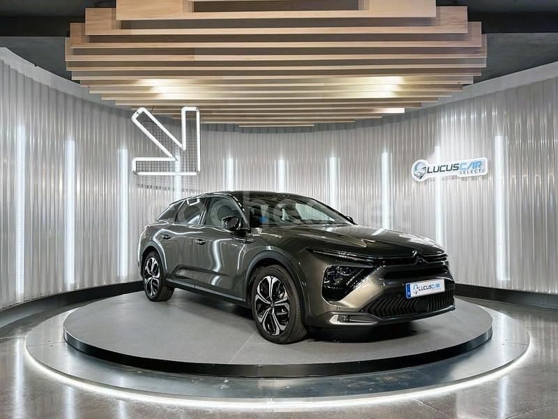 Usado Citroën C5 X Shine 225 CV (165 kW) 2022 Gris Familiar