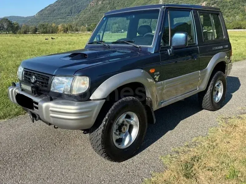 Usado Galloper Exceed 105 CV (77 kW) 2000 Azul SUV