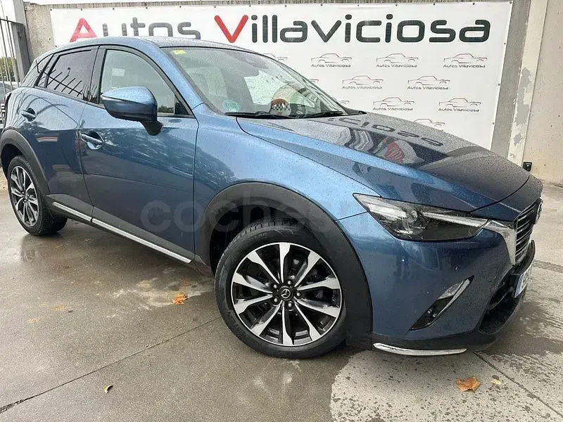 Usado Mazda CX-3 115 CV (84 kW) 2018 Azul SUV