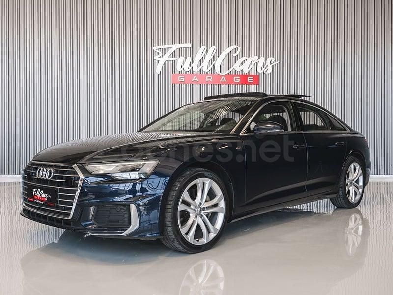 Usado Audi A6 Design 286 CV (210 kW) 2019 Azul Berlina