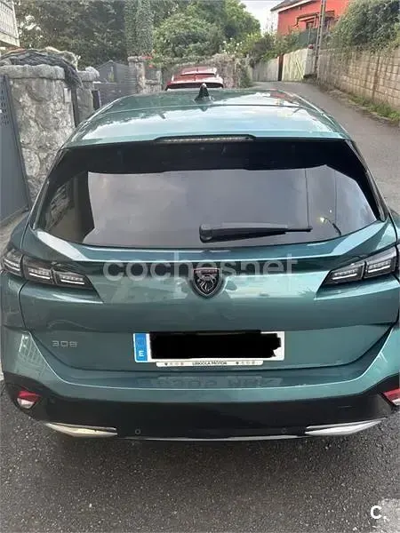 Usado Peugeot 308 SW Active 130 CV (95 kW) 2023 Verde Familiar