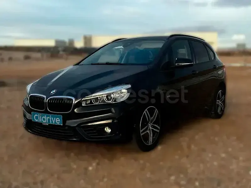 Usado BMW 218 136 CV (100 kW) 2016 Negro Familiar