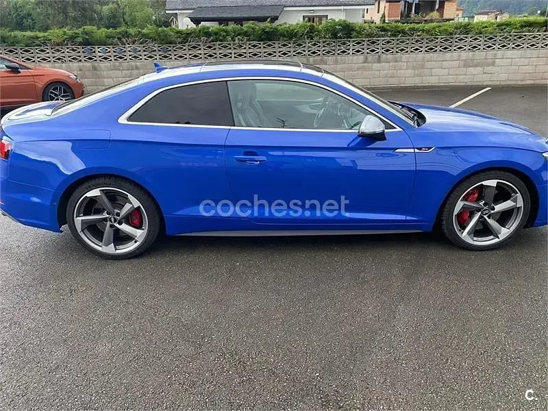 Usado Audi S5 354 CV (260 kW) 2017 Azul Coupe